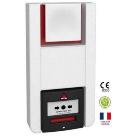 Centrale PPMS à pile avec relais gamme Tesla (TT5PR)