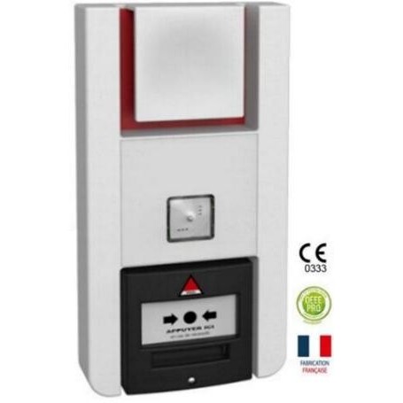 Centrale PPMS à pile diffuseur lumineux gamme Tesla (TT5PL)