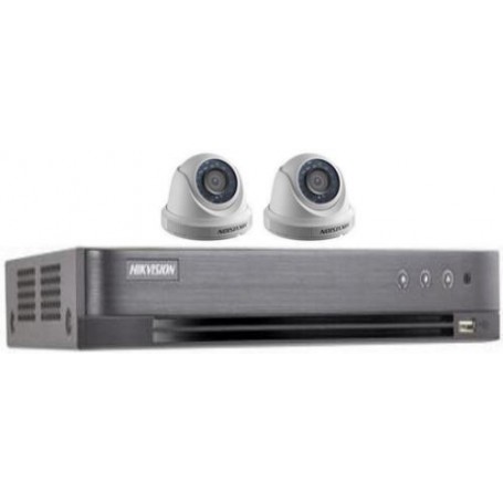 PACK DVR HKVISION 02 Dômes HD (PACKDVR2MDHD-HK)