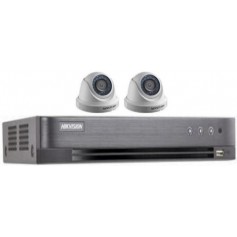 PACK DVR HKVISION 02 Dômes HD (PACKDVR2MDHD-HK)