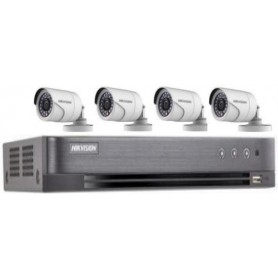 PACK DVR HKVISION 04 Mini Tubes  HD (PACKDVR4MTHD-HK)