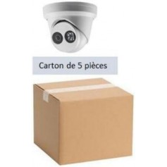 PACK HKVISION 5 Mini Dômes IP Focale fixe 2,8mm WDR 4MP