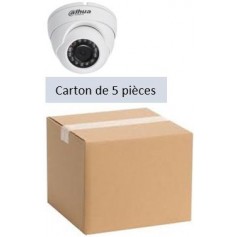 PACK DAHUA 5 Mini Eyeball IP POE Focale-fixe 2,8mm WDR 4MP (PACK5MDIP-FF4MP-DH)