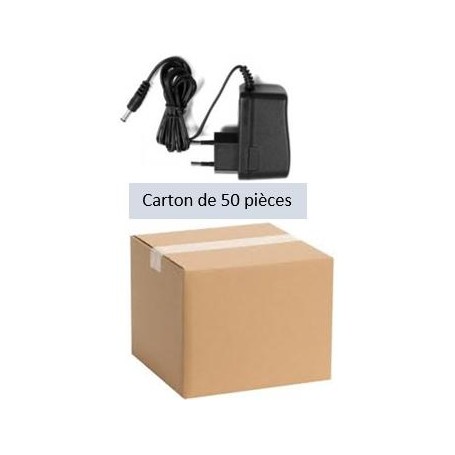 Pack 50 Alimentations 12Volts - 1A (PACK50ALIM-12V-1A)