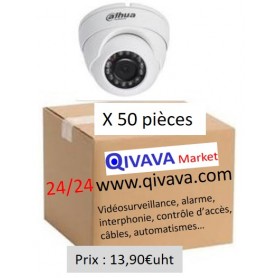 PACK DAHUA 50 Mini Eyeball Focale-fixe 2,8mm 2MP