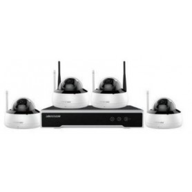 Kit HKVISION 4 Caméras Dôme WIFI (NK44W1H-1T(WD))