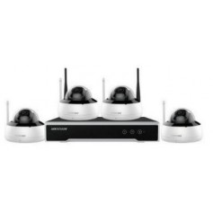 Kit HKVISION 4 Caméras Dôme WIFI (NK44W1H-1T(WD))