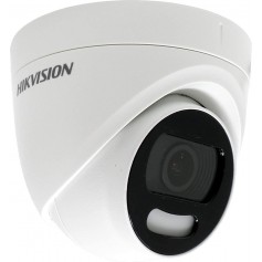 Dôme HDTVI - 5 mégapixels - Focale Fixe - 2.8mm - Led blanche Distance 20m - Technologie COLORVU