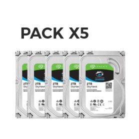 Disque Dur 1 To Seagate SkyHawk - PACK DE 5 -