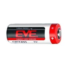 Batterie LiMetal 3V 2.3Ah CR17450 (BATTOWERCAM)
