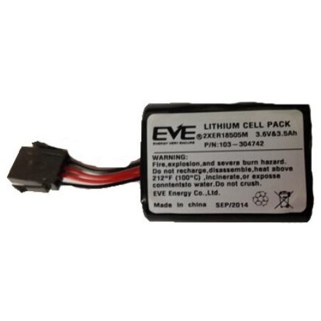 2 X Batteries Lithium pour sirène extérieur (BAT720B740)