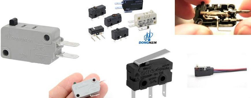 Microswitches - Boutons poussoirs